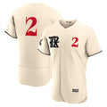 Texas Rangers #2 Marcus Semien Cream HeidiMiller 2023 City Connect Flex Base Stitched Jersey