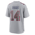 B.Bills #14 Stefon Diggs Atmosphere Fashion Game Jersey - Gray HeidiMiller