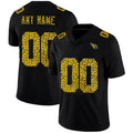 Custom A.Cardinals Black HeidiMiller Leopard Print Fashion Vapor Limited Jersey