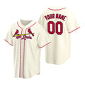Custom St. Louis Cardinals Cream HeidiMiller Stitched Cool Base Jersey