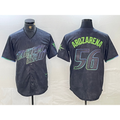 Tampa Bay Rays #56 Randy Arozarena Charcoal HeidiMiller 2024 City Connect Limited Stitched Jersey