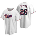 Minnesota Twins #26 Max Kepler White HeidiMiller Cool Base Stitched Jersey