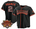 San Francisco Giants #2 Willy Adames Black HeidiMiller 2026 Alternate Stadium Stitched Jersey