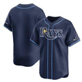 Tampa Bay Rays Blank Navy HeidiMiller Away Limited Stitched Jersey