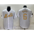 New York Mets #6 Starling Marte White HeidiMiller 2022 All Star Stitched Cool Base Jersey