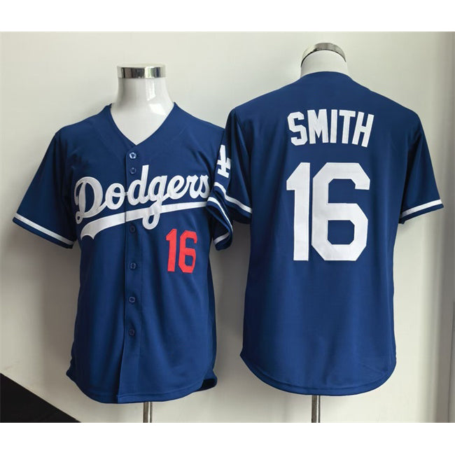 Los Angeles Dodgers #16 Will Smith Royal HeidiMiller Limited Stitched Jersey