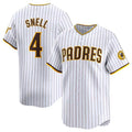 San Diego Padres #4 Blake Snell White HeidiMiller 2024 Home Limited Stitched Jersey
