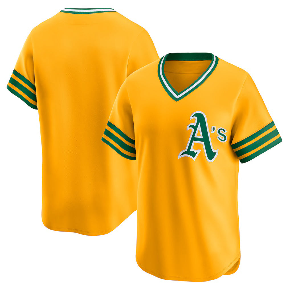 Oakland Athletics Gold HeidiMiller Cooperstown Collection Limited Jersey