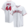 Los Angeles Angels #44 Ben Joyce White HeidiMiller Home Replica Jersey