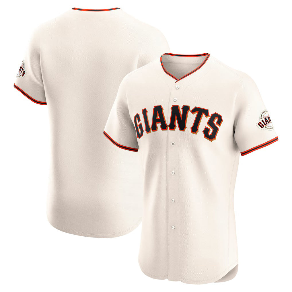 San Francisco Giants Cream HeidiMiller Home Elite Jersey