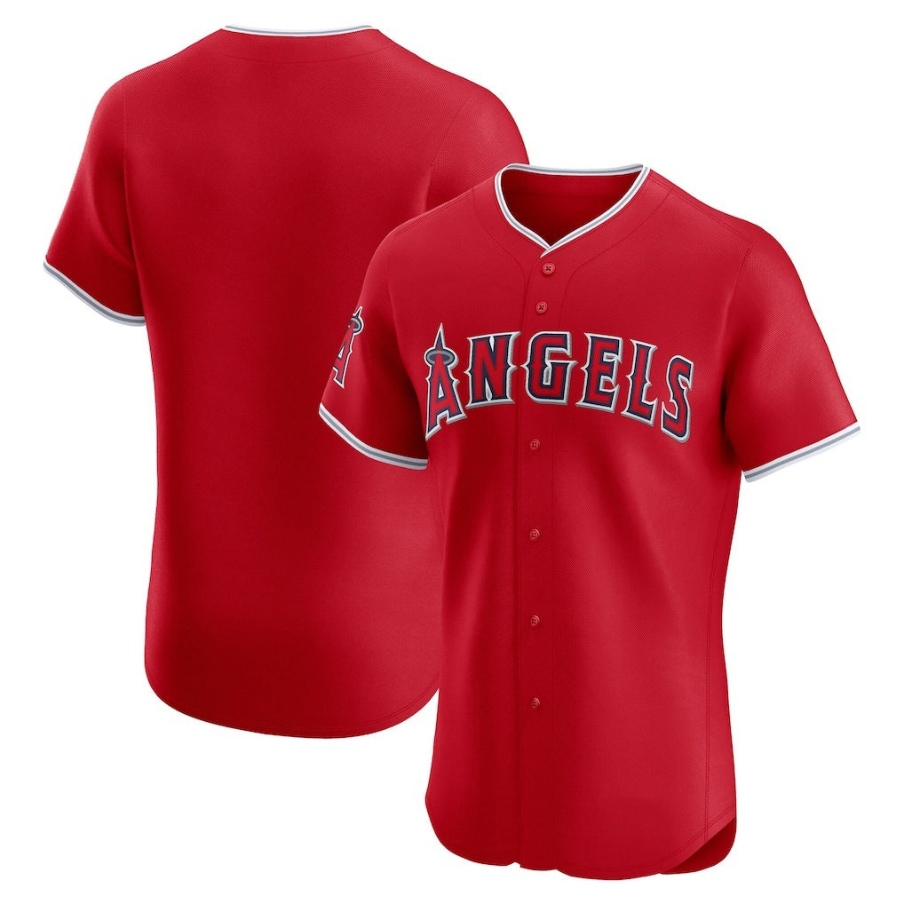 Los Angeles Angels Red HeidiMiller Alternate Elite Jersey
