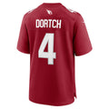 A.Cardinals #4 Greg Dortch Cardinal HeidiMiller Team Game Jersey