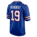 B.Bills #19 Mitch Wishnowsky Royal HeidiMiller Team Game Jersey