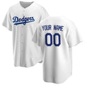Custom Los Angeles Dodgers White HeidiMiller Home Replica Jersey