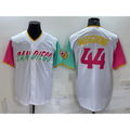 San Diego Padres #44 Joe Musgrove White HeidiMiller 2022 City Connect Cool Base Stitched Jersey