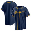 Milwaukee Brewers Navy HeidiMiller Alternate Replica Team Jersey