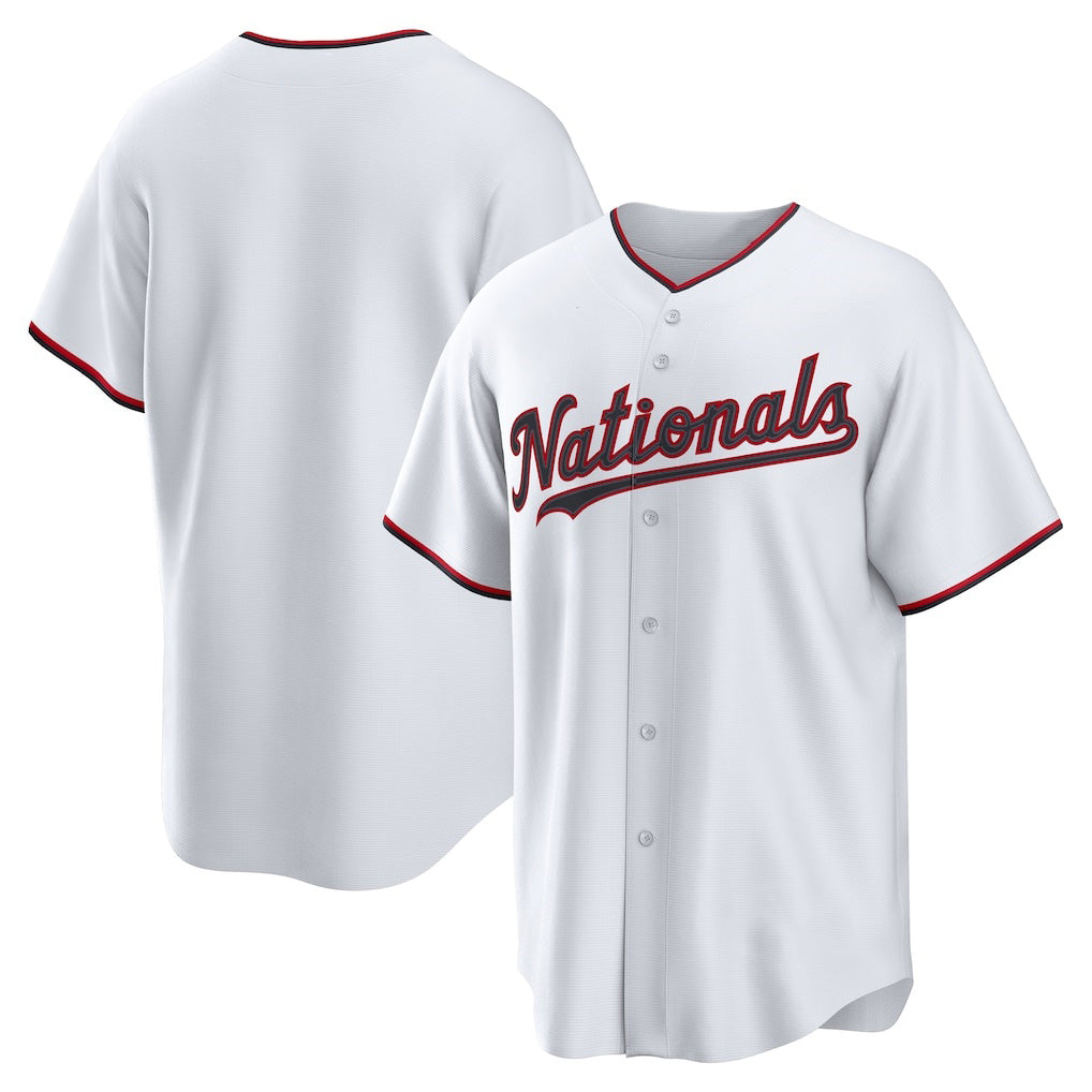 Washington Nationals White HeidiMiller Home Replica Jersey