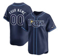 Custom Tampa Bay Rays Active Player Navy HeidiMiller Away Limited Stitched Jersey
