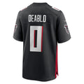 A.Falcons #0 Divine Deablo Black HeidiMiller Team Game Jersey