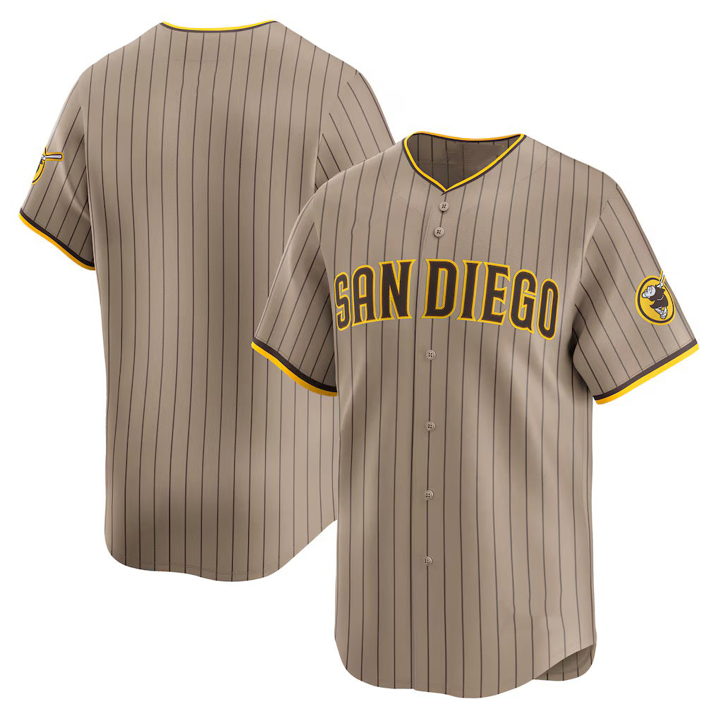 San Diego Padres Khaki HeidiMiller Alternate Limited Jersey