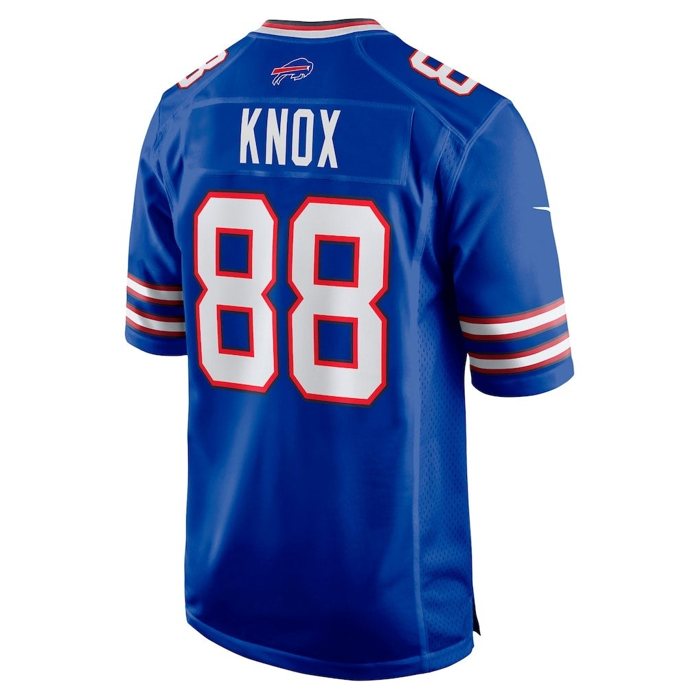 B.Bills #88 Dawson Knox Royal HeidiMiller Game Jersey