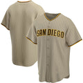 San Diego Padres Tan HeidiMiller Alternate Replica Team Jersey