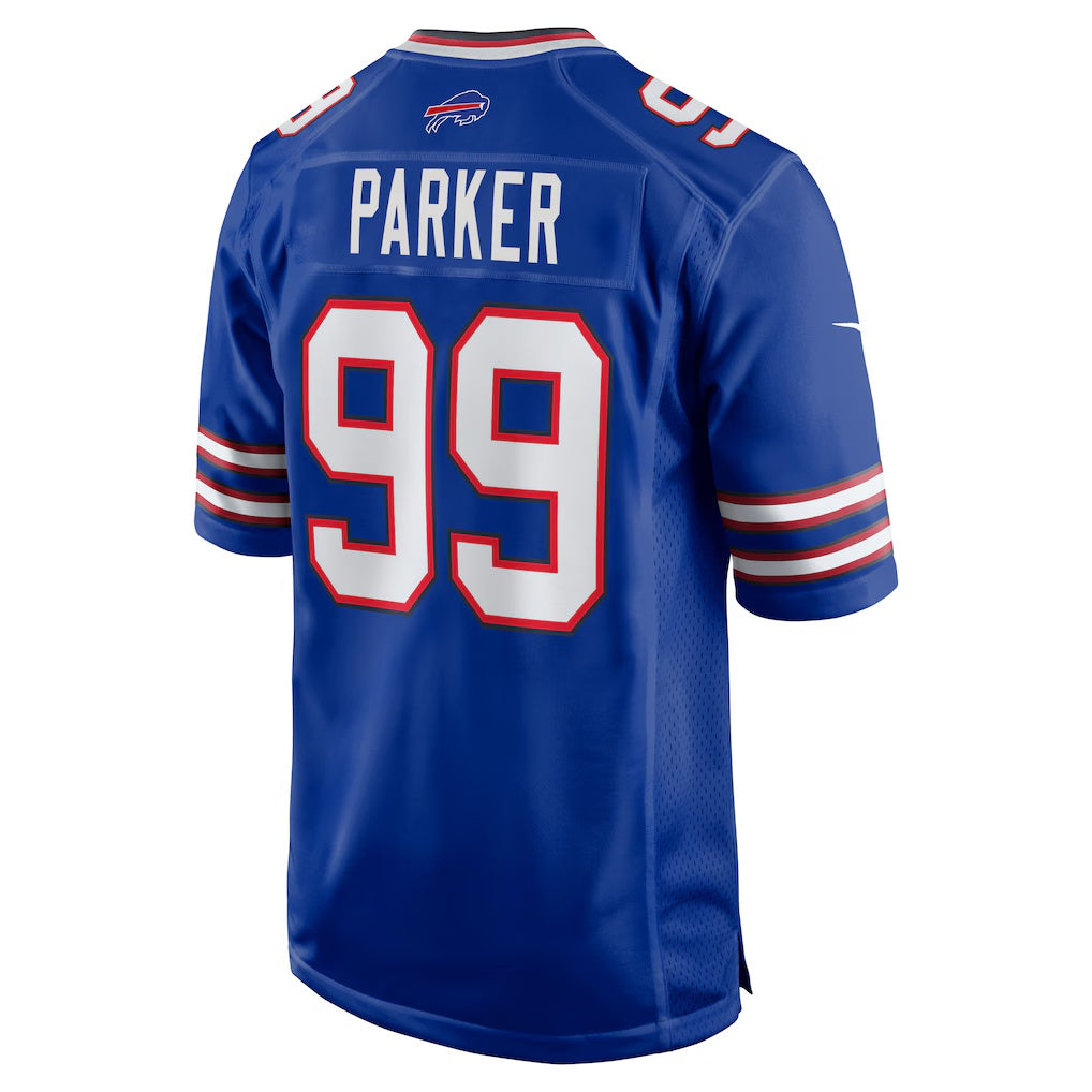 B.Bills #99 T.J. Parker Royal HeidiMiller Game Jersey