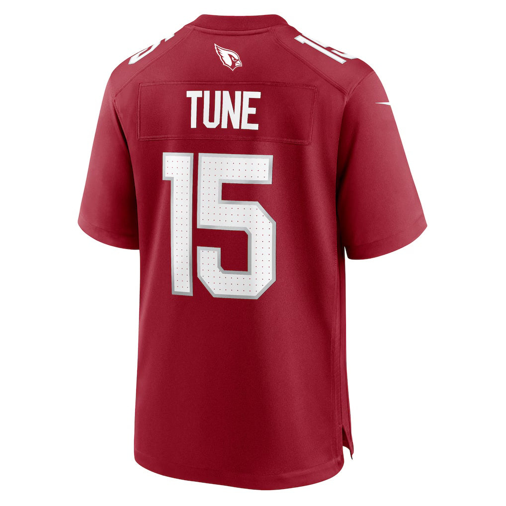 A.Cardinals #15 Clayton Tune Cardinal HeidiMiller Game Jersey