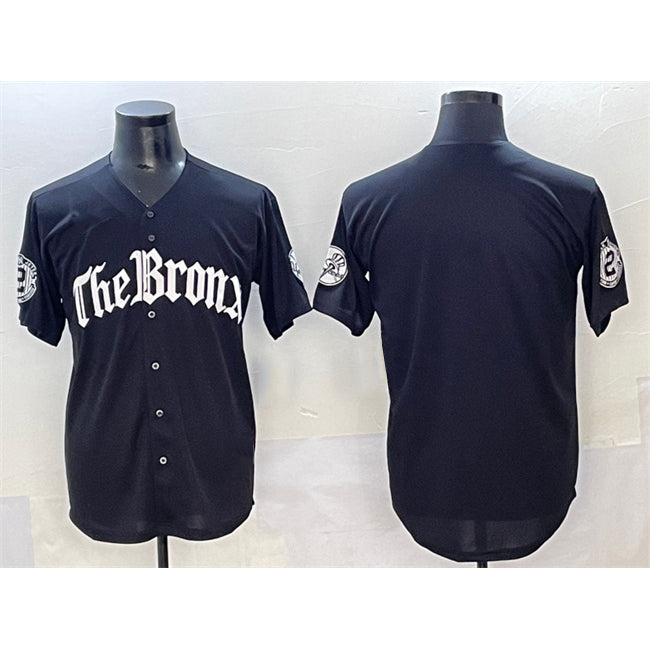 New York Yankees Blank Black HeidiMiller 'Gothic Legacy Edition' Vapor Premier Limited Stitched Jersey