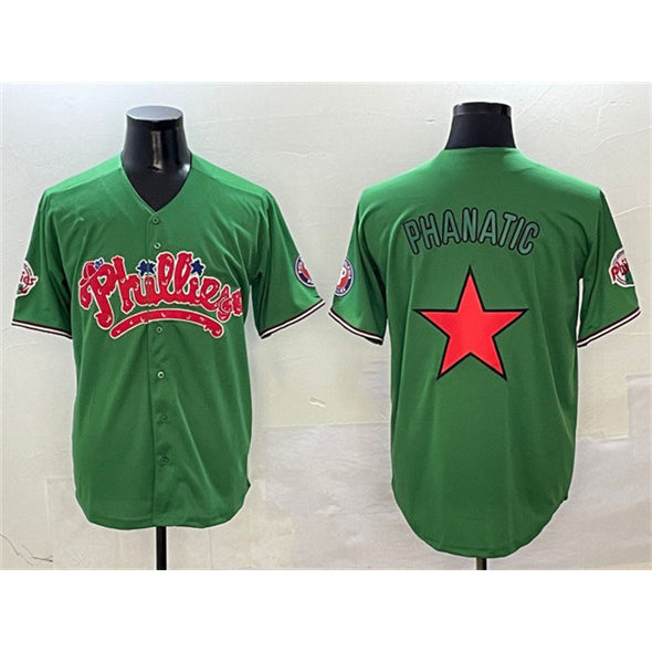 Philadelphia Phillies Green HeidiMiller Phanatic Limited Stitched Jersey