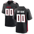 Custom A.Falcons Black HeidiMiller Game Jersey