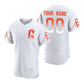 Custom San Francisco Giants White HeidiMiller 2021 City Connect Flex Base Jersey
