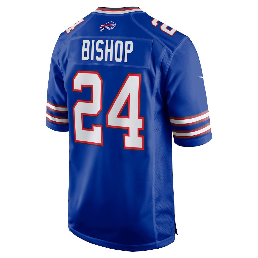 B.Bills #24 Cole Bishop Royal HeidiMiller Game Jersey