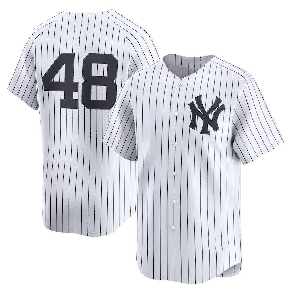 New York Yankees #48 Paul Goldschmidt White HeidiMiller Home Limited Player Jersey