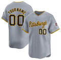 Custom Pittsburgh Pirates Active Player Gray HeidiMiller Away Limited Stitched Jersey